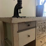 Ancien petit meuble de mercerie