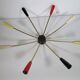 1960s Design Sputnik Lamp Spider Light