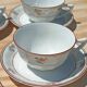 Floral porcelain cups