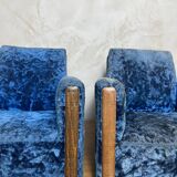 Pair of master's armchairs