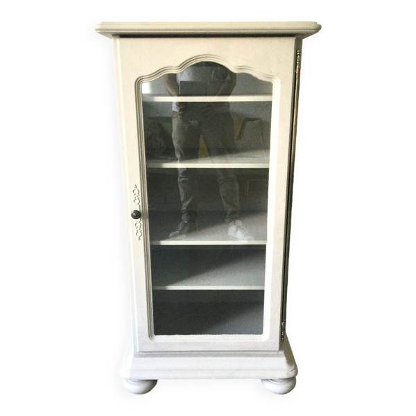 Vitrine couleur toile de lin