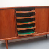 1960s teak sideboard Axel Christensen with sliding doors