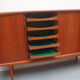 1960s teak sideboard Axel Christensen with sliding doors