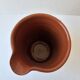 Ceramic jug with Provencal floral pattern signed (Signature to be identified)