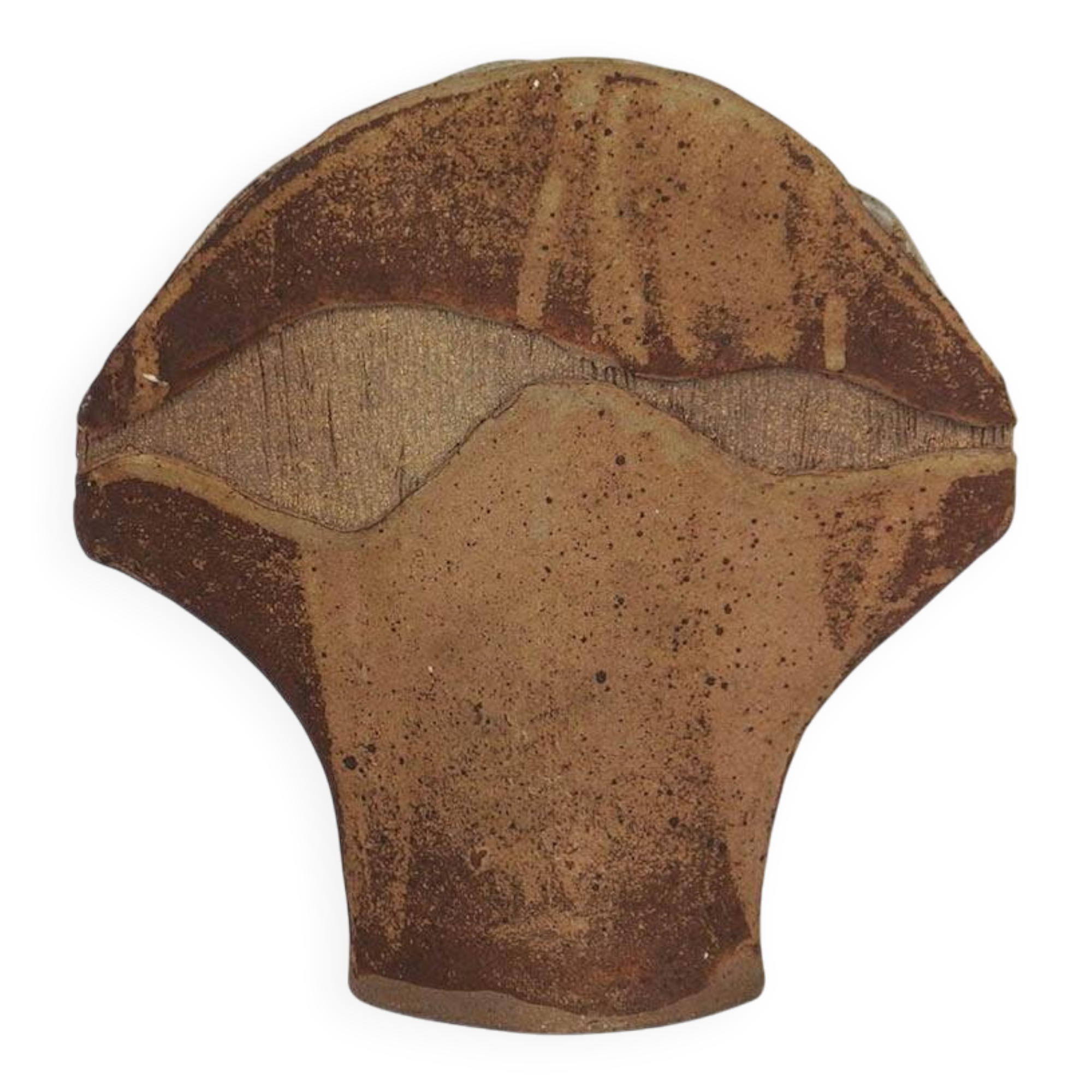 Vase en grès par Odile Pichon