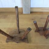 Vintage tripod stools