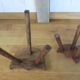 Tabourets tripodes vintage