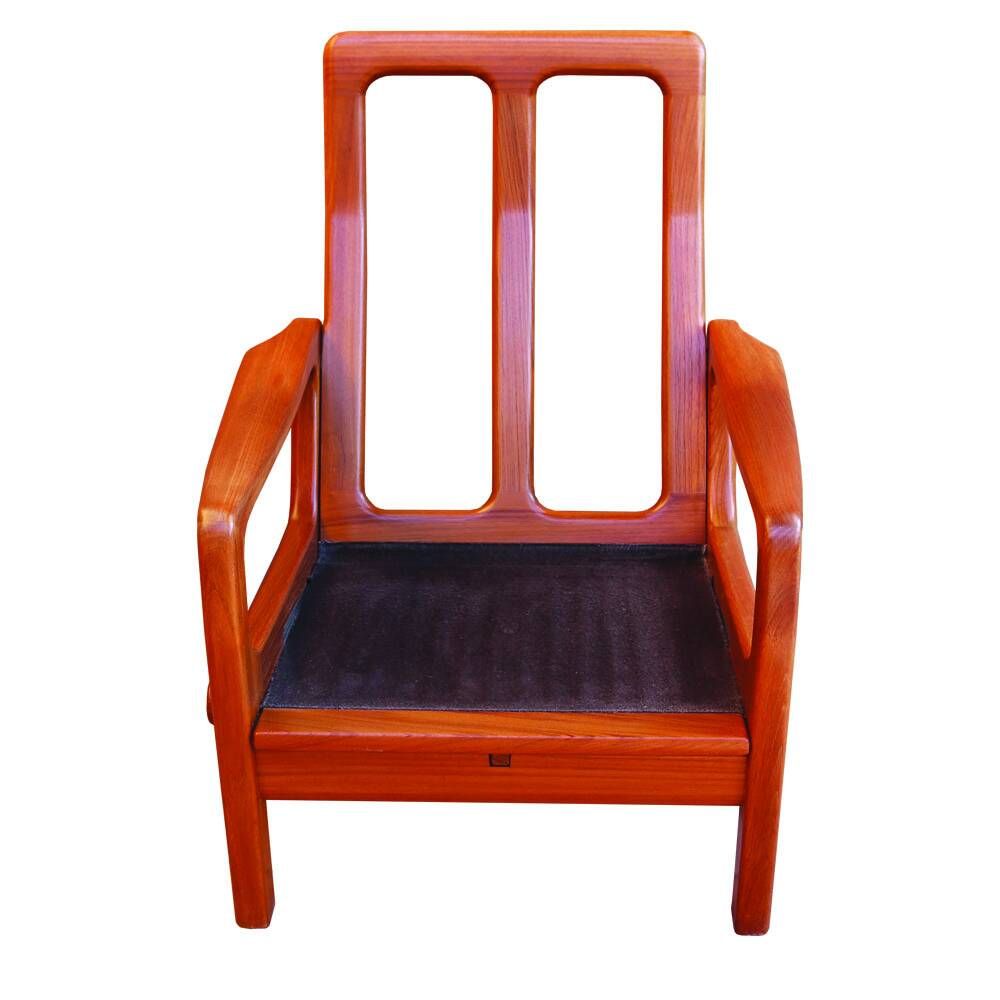 Danish Modern highback recliner armchair by Juul Kristensen for JK Denmark, 1960s