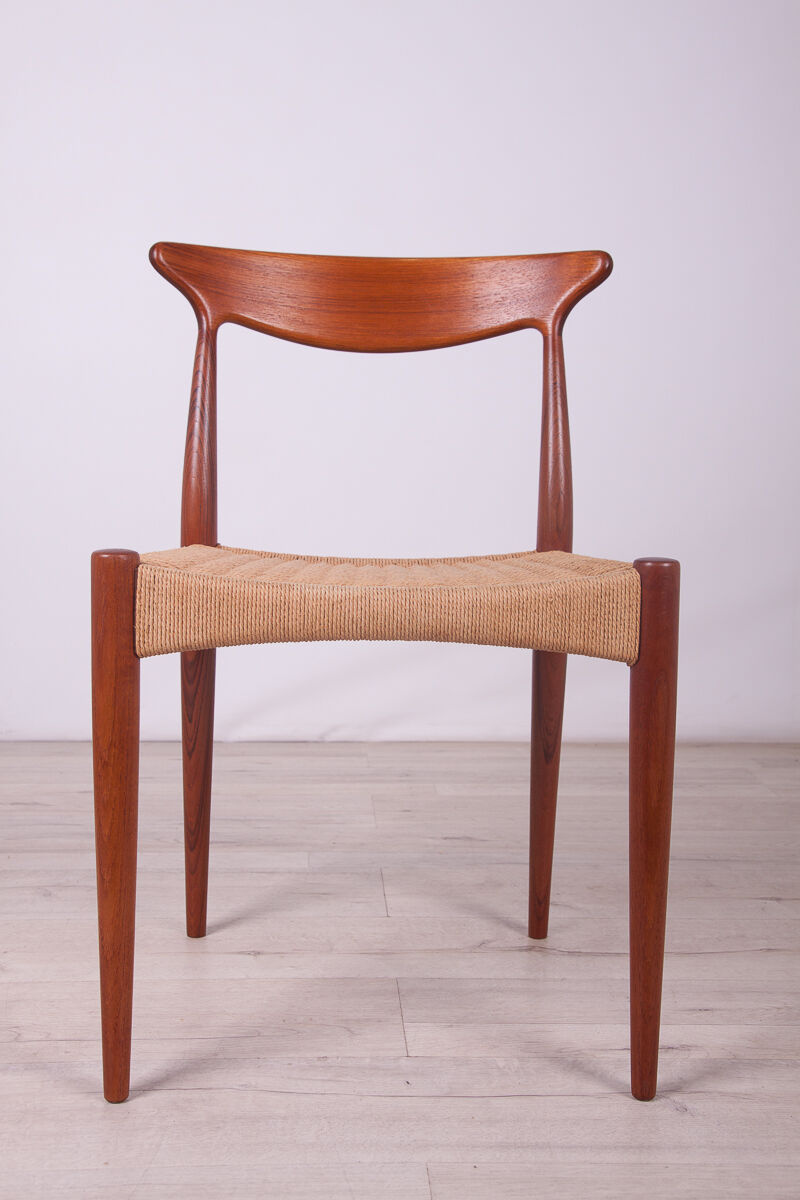 Danish Dining Chairs by Arne Hovmand-Olsen for Mogens Kold, 1960s, Set of 4