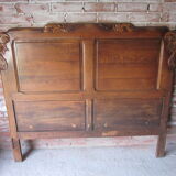 Headboard in oak of the years 50
