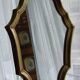 Old mirror frame in gilded wood 23x34cm