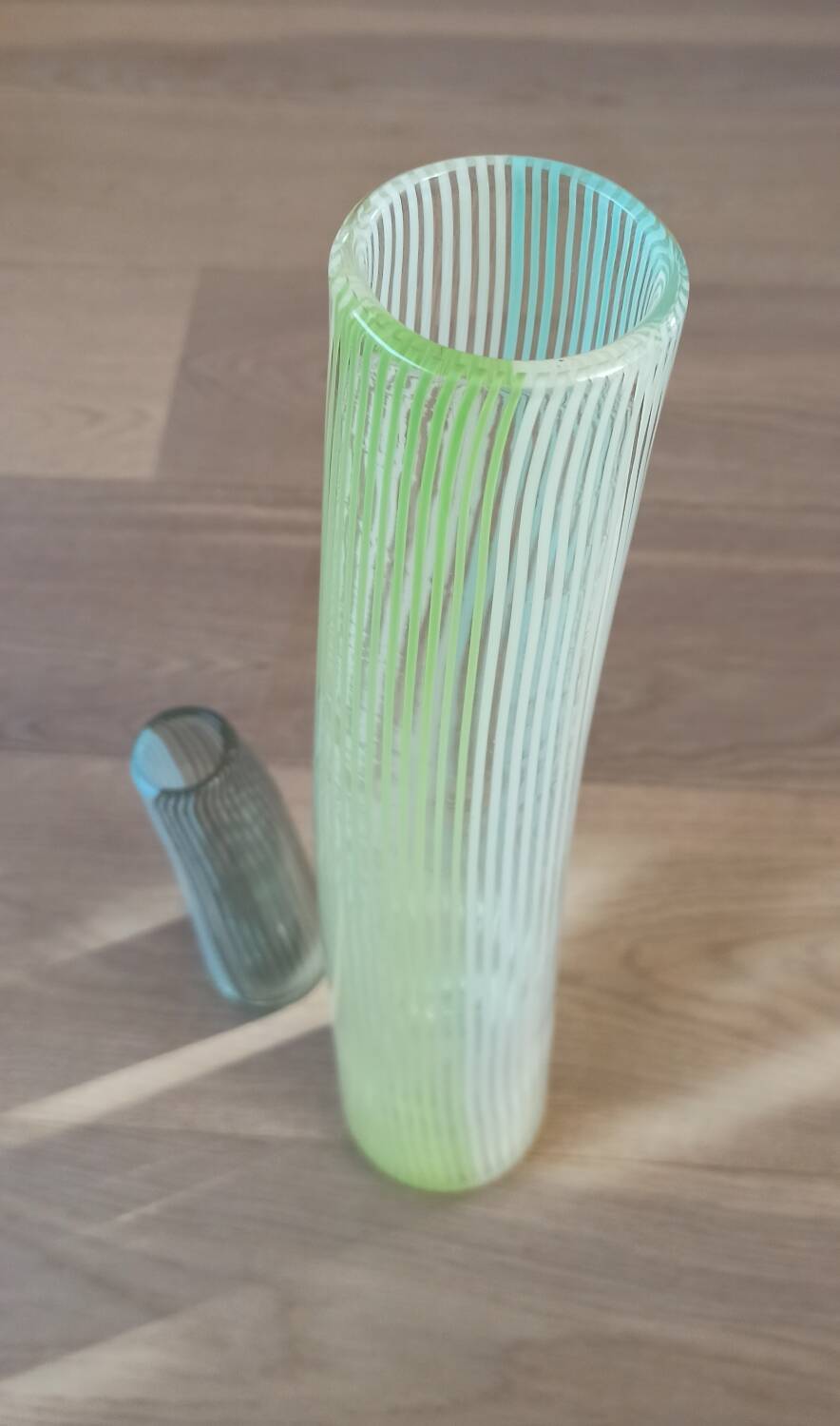 Pair of Murano glass vases, 50s