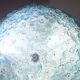 Amazing Murano ceiling light blu rubino flower by Seguso for Venini, Italy