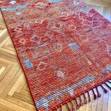 Tapis berbère terracotta