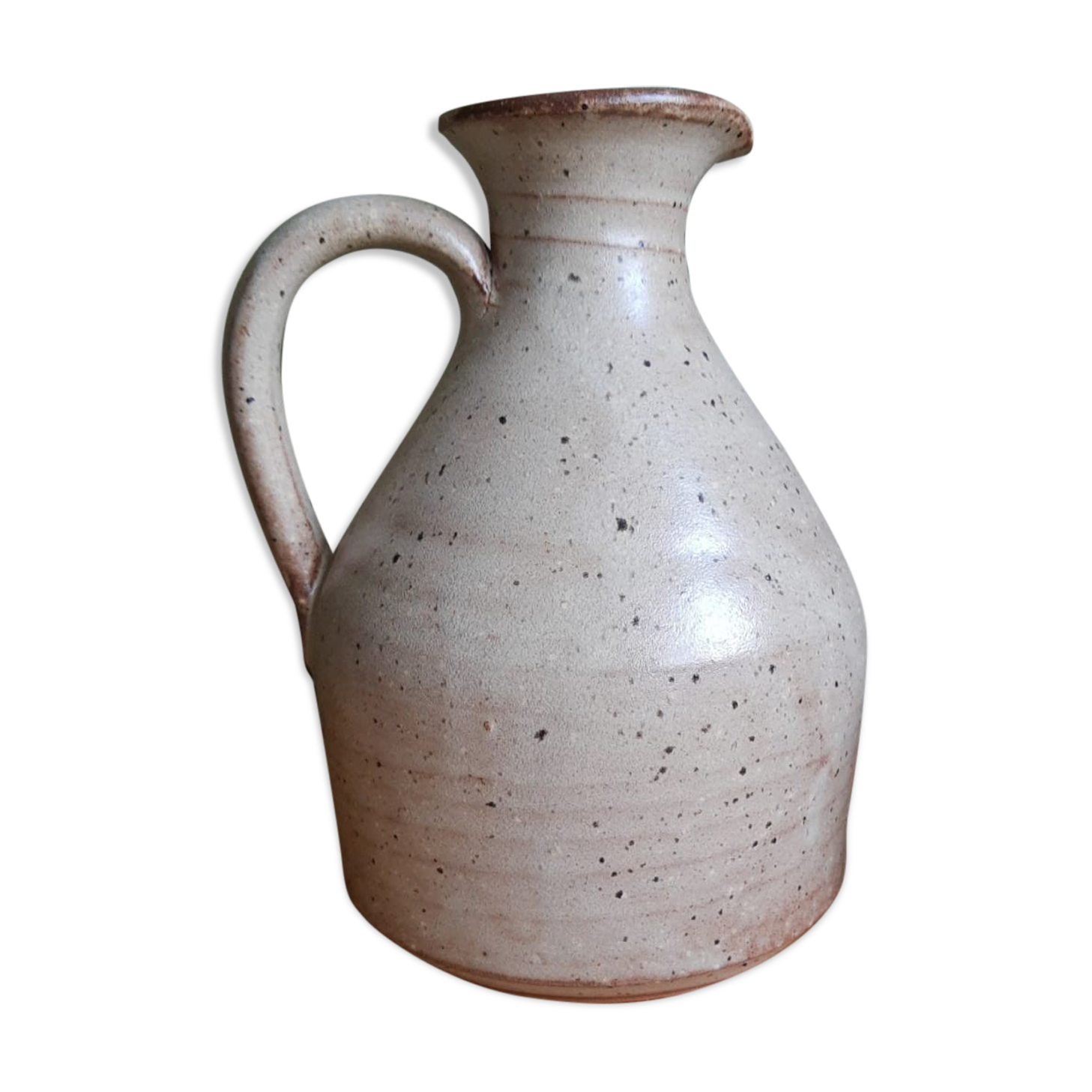 Vallauris pitcher in vintage sandstone