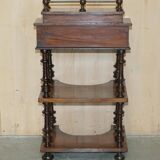 Pair of fully restored antique Davenport desks.