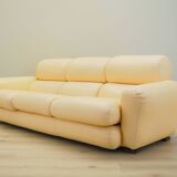Leather sofa, Italian design, 1960s, production: Italy
