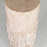 Maitland Smith 80's pink marble column