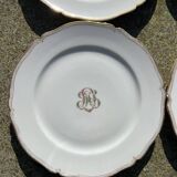Monogrammed plates - MD