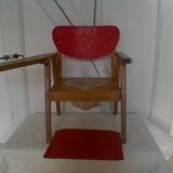 chair pierced child, vintage.