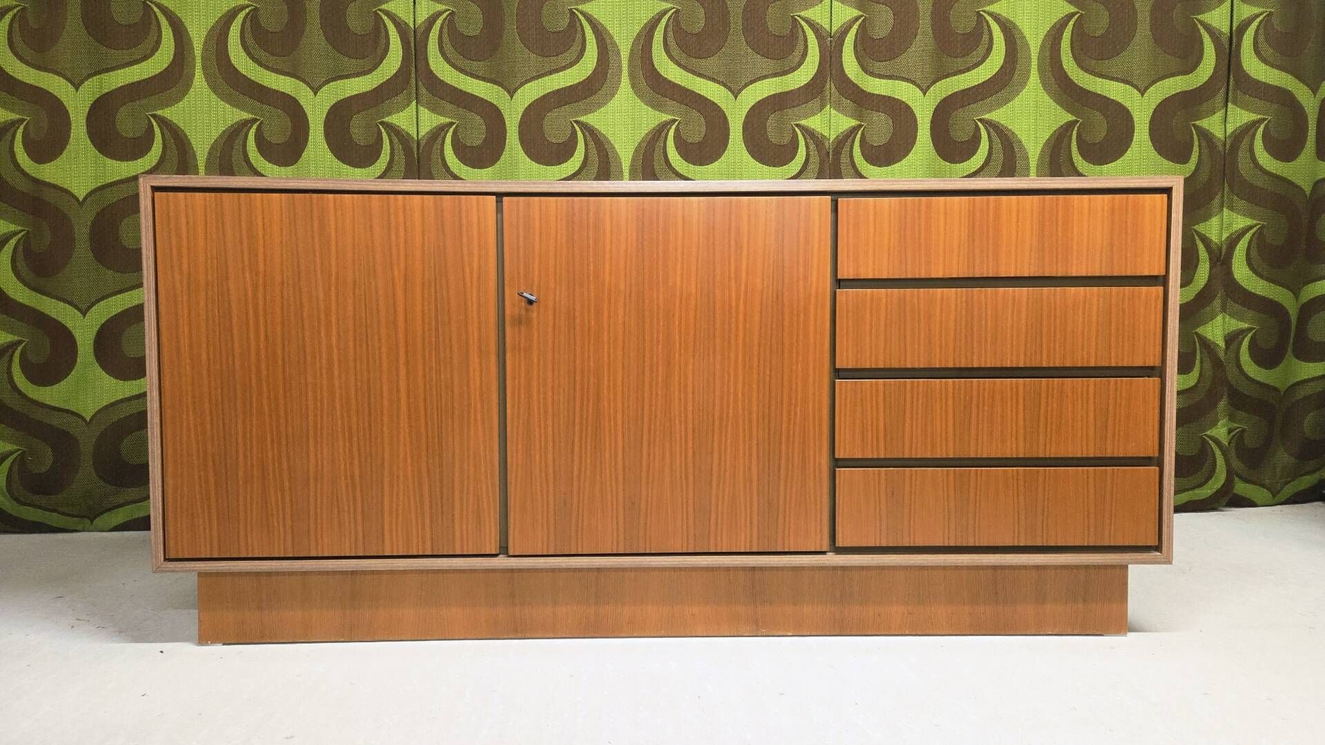 Enfilade allemande  teck  vintage 1960