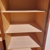 Double curtain filing cabinet