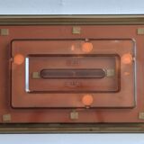 Vintage mirror gilac rectangular, 70s, 60 x 40 cm
