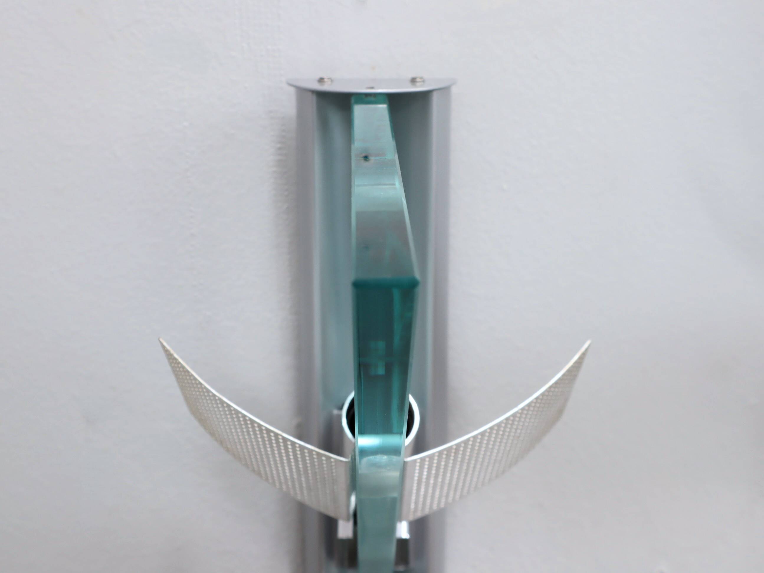 Artemide Icaro wall sconces Carlo Forcolini post-modern design 1980s