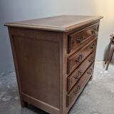 Oak chest of drawers