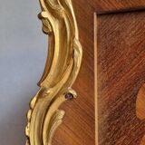 Armoire lingère style Louis XV marqueterie et bronze, fin XIXème s.