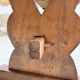 Monastery-style farmhouse table, pine, 210cm