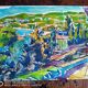 Pierre Lacroux (1909-1993) Gouache 24 x 32 cm - Beaulieu sur Mer 1981
