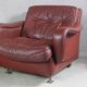 1970s Danish Brown Leather Chairs By Madsen & Schubell