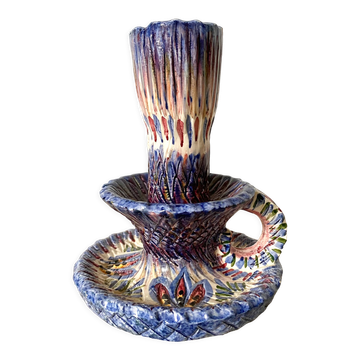 Brittany ceramic candle holder