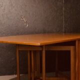 Mid-century teak folding table