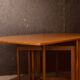 Mid-century teak folding table