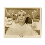 Original cinema photo "A star is born" Janet Gaynor, Makeup 1937