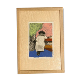 bold pastels in old photo - Brighton 1921