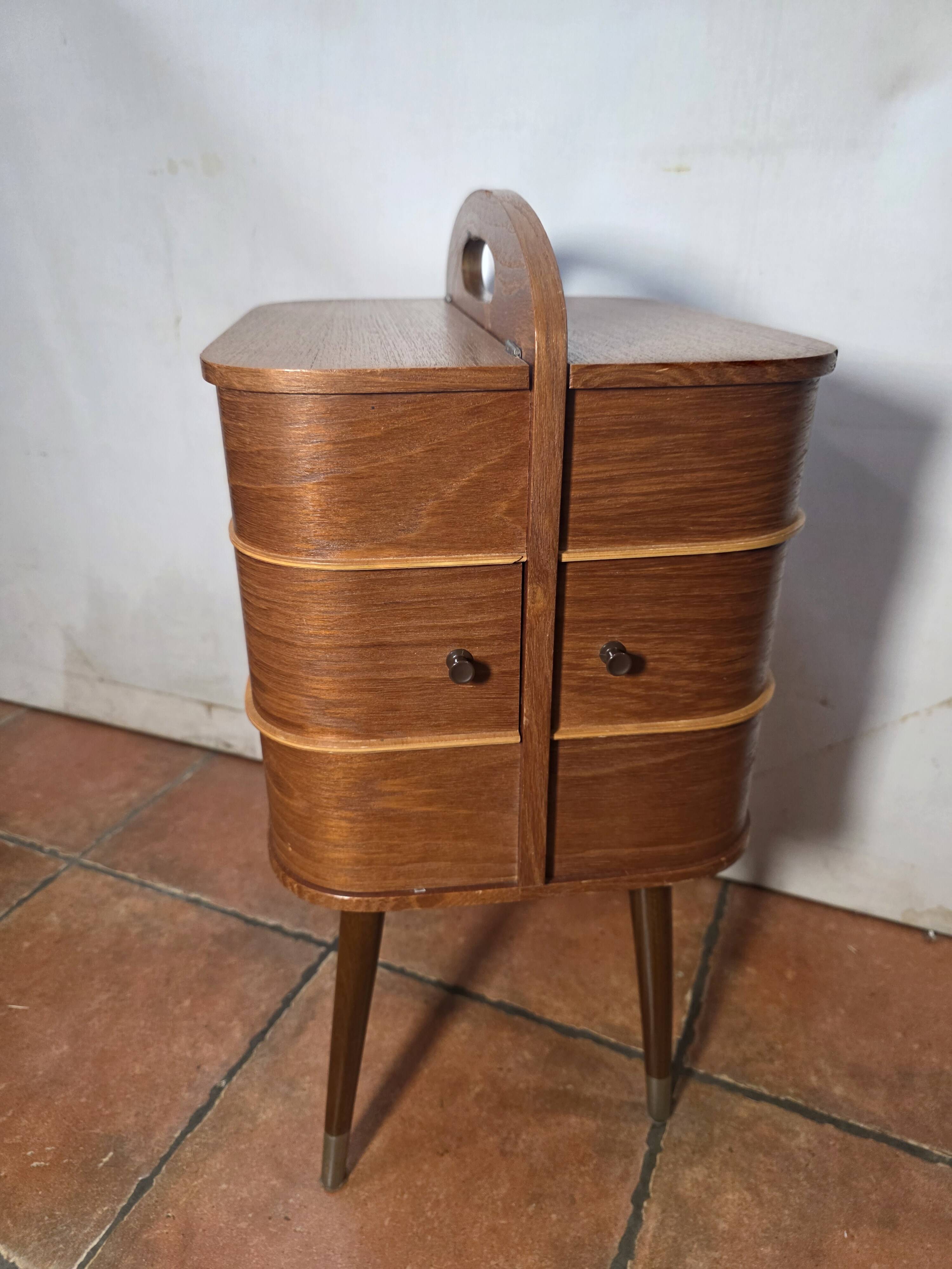Scandinavian Teak Worker, Danish Design, 1960s