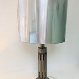 Lampe aluminium vintage, 1970