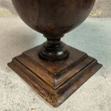 Vintage side table in solid wood