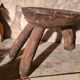 Tabouret tripode ancien