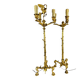 Barbedienne (attributed to), pair of candelabra with storks