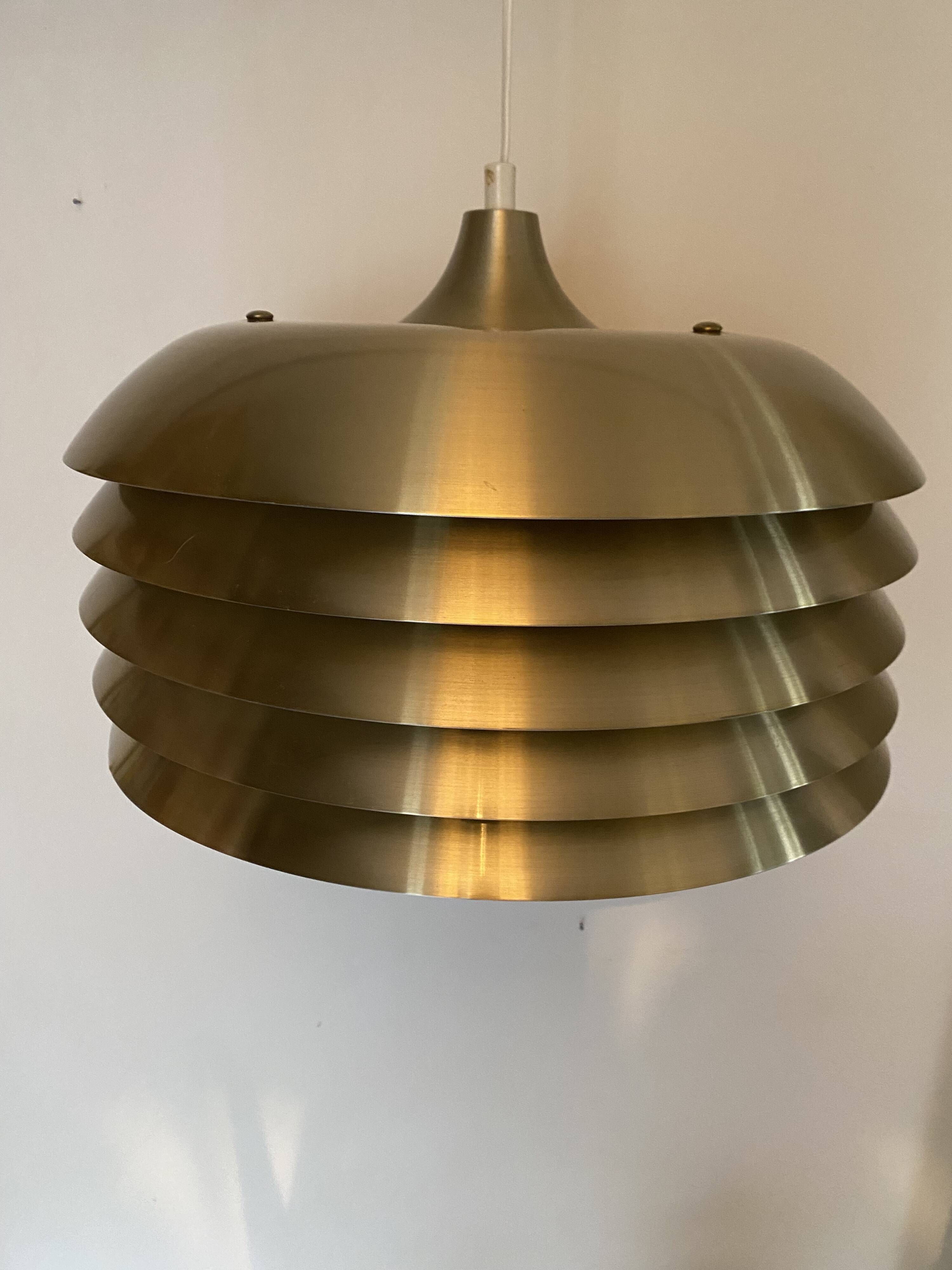 HANS-AGNE JAKOBSSON. “T742” pendant light, Sweden, 1970s
