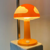 Orange mushroom lamp clouds Skojig Ikea design Henrik Preutz