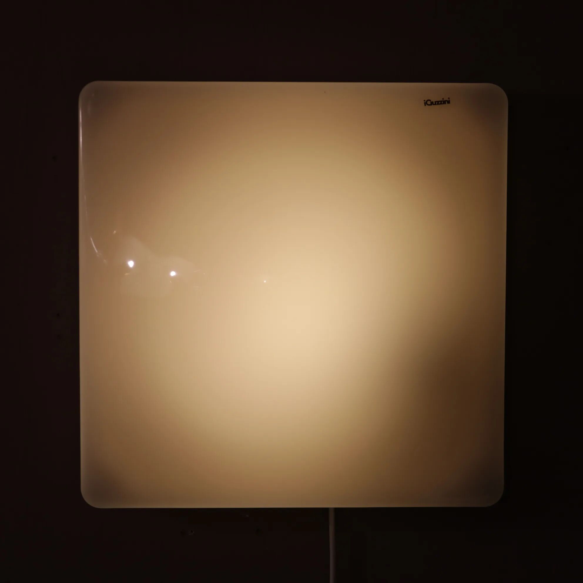 1970s "Dada" wall lamp by Harvey Guzzini for iGuzzini, Italy.