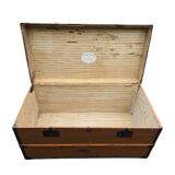 Old travel trunk