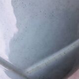 Triangular ceramic vase