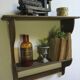 Antique wall shelf