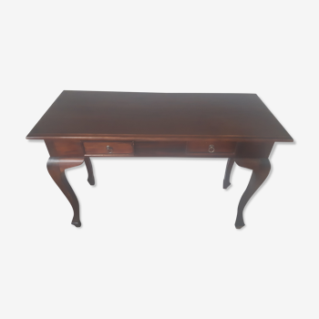 Mahogany console